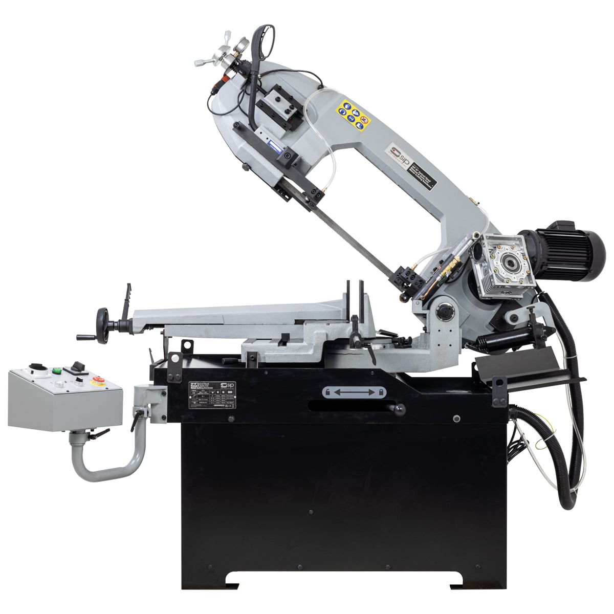 SIP 15 Inch Swivel Head Manual & Auto-Cut Metal Bandsaw